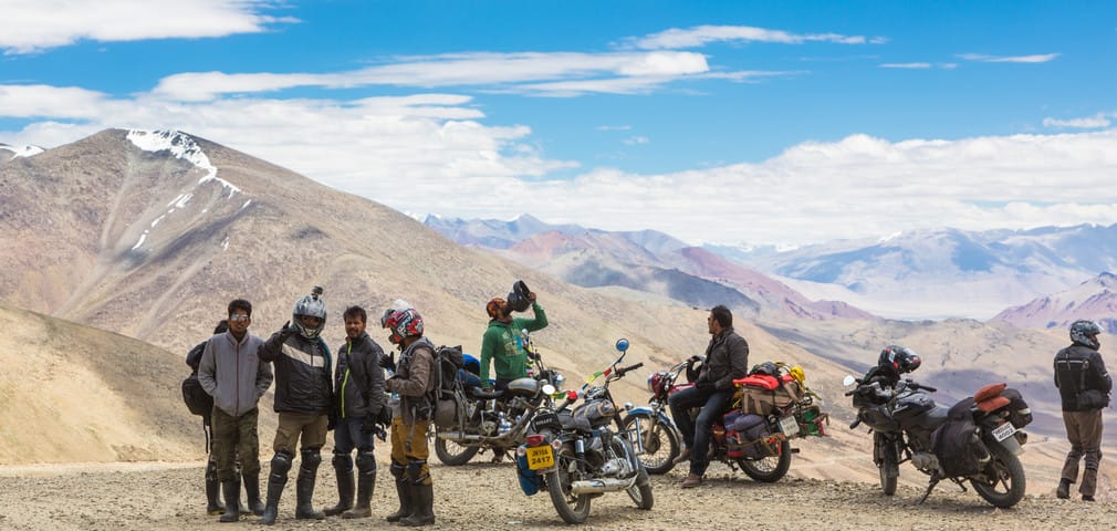 Ladakh motorbike expedition