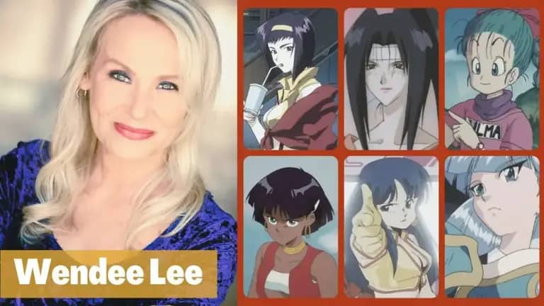 Wendee Lee and the Characters she voiced