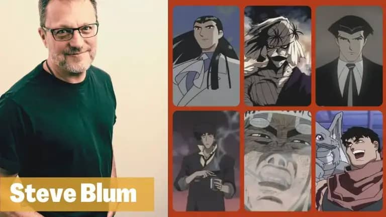 Steve Blum and the Characters he voiced