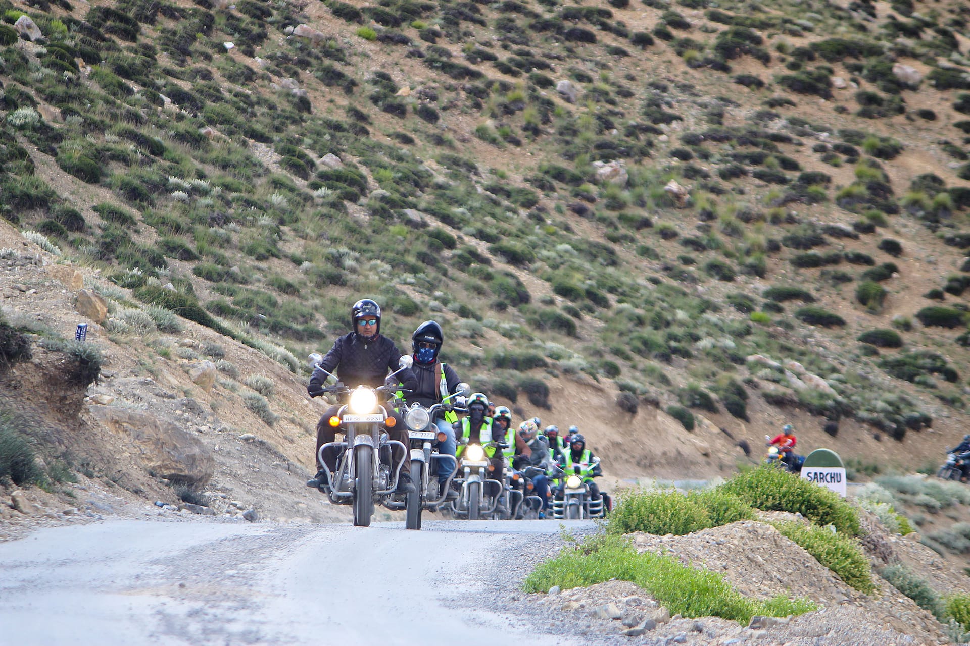 Feel the rage of the winds in Ladakh